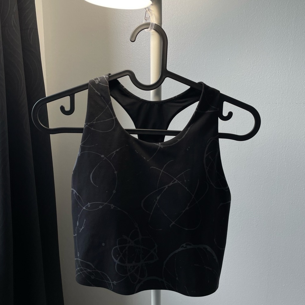 Uniqlo Black Sport Bra (Size L - Running Small)